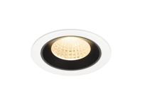 SLV InbouwspotNuminos M wit/zwart 2700K - 55gr - 1009610