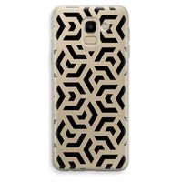 Crazy pattern: Samsung Galaxy J6 (2018) Transparant Hoesje