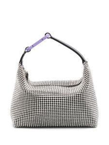 EÉRA sac cabas Moon à ornements de cristal - Argent