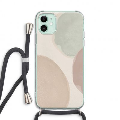 Geo #8: iPhone 11 Transparant Hoesje met koord