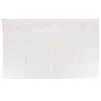 Tendance Badmat microfiber - laagpolig - wit - 45 x 75 cm - absorberend - antislip - thumbnail