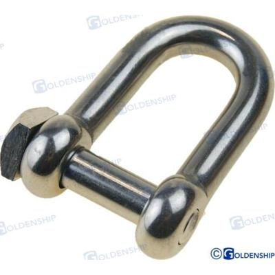 Grillete inox GS71060 - GRILLETE CORTO C/TORNILLO 12MM