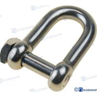 Grillete inox GS71060 - GRILLETE CORTO C/TORNILLO 12MM