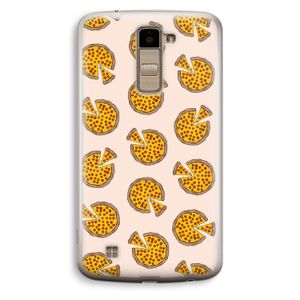 You Had Me At Pizza: LG K10 (2016) Transparant Hoesje