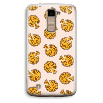 You Had Me At Pizza: LG K10 (2016) Transparant Hoesje