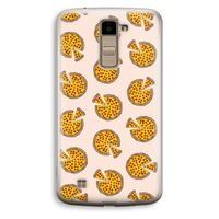 You Had Me At Pizza: LG K10 (2016) Transparant Hoesje