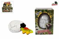 Jumbo ei met groeiende dinosaurus 6 cm