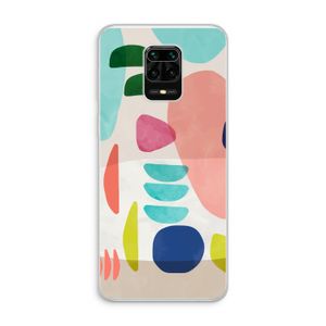 Bold Rounded Shapes: Xiaomi Redmi Note 10 Lite Transparant Hoesje