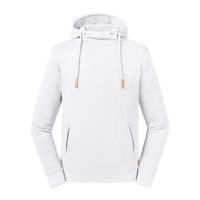 Russell Pure Organic High Collar Hooded Sweat - thumbnail