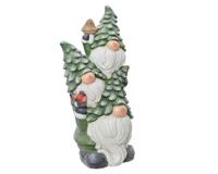 Gnoom magnesium l21b18h47cm groen Decoris - Decoris