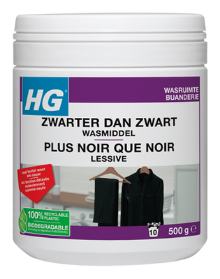 HG Wasruimte Zwarter Dan Zwart Wasmiddel