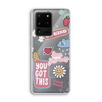 Positivity: Samsung Galaxy S20 Ultra Transparant Hoesje