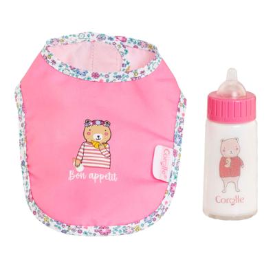 Corolle slabbetje en magische melkfles voor babypop