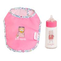 Corolle slabbetje en magische melkfles voor babypop Corolle slabbetje en magische melkfles voor babypop