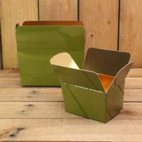 Bonbon doosjes - Chocolade doosje - Mosgroen 136 basic laag - 12 stuks