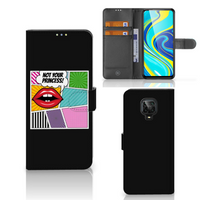 Xiaomi Redmi Note 9 Pro | Note 9S Wallet Case met Pasjes Popart Princess - thumbnail
