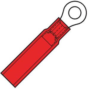 Waterdichte Föhnringkabelschoen M-10 voor draad 0,5-1,5 mm2