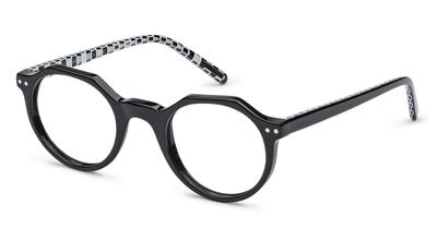 Leesbril Frank and Lucie Eyecube-Black Tie-+1.00