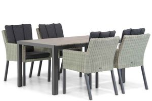 Garden Collections Oxbow/Young 155 cm dining tuinset 5-delig