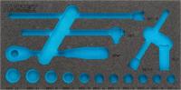 HAZET 2-componenten zachschuiminleg 163-335L · L x B: 342 mm x 172 mm