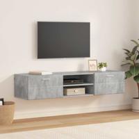 TV-kast met lade Hoogglans wit 150 x 39 x 30 cm Bewerkt hout