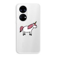 Eenhoorn: Huawei P50 Transparant Hoesje
