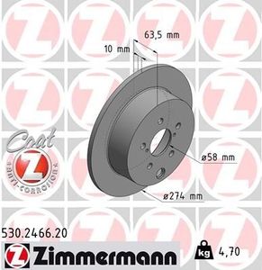 Remschijf Coat Z 530246620