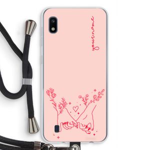 Best Friends: Samsung Galaxy A10 Transparant Hoesje met koord