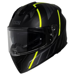 IXS IXS217 2.0, Integraalhelm, Mat Zwart Fluogeel