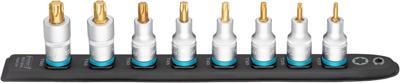 HAZET SmartRail · Flexibele kunststof opsteekstrip 992T-SR/8 · 1/2 inch (12,5 mm) vierkant hol · Binnen-TORX®-profiel · 8-delig · T20 · T25 · T30 ·