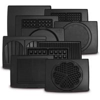 Fritel Bakplaten wafels 4x7 Kookaccessoires Grijs Fritel Bakplaten wafels 4x7 Kookaccessoires Grijs