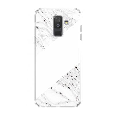 Biggest stripe: Samsung Galaxy A6 Plus (2018) Transparant Hoesje