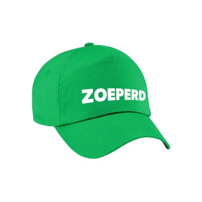 Zoeperd festival pet groen volwassenen