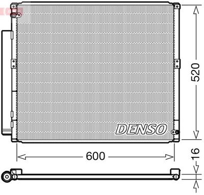 Condensor, airconditioning DCN50051