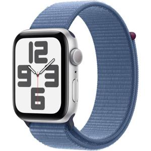 Apple Watch SE GPS 44mm alu zilver/winterblauw sportband