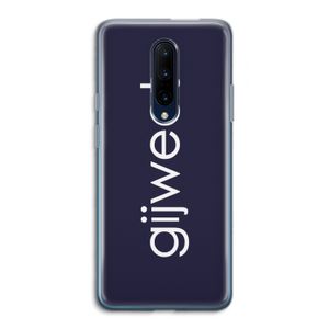 Gijweet: OnePlus 7 Pro Transparant Hoesje