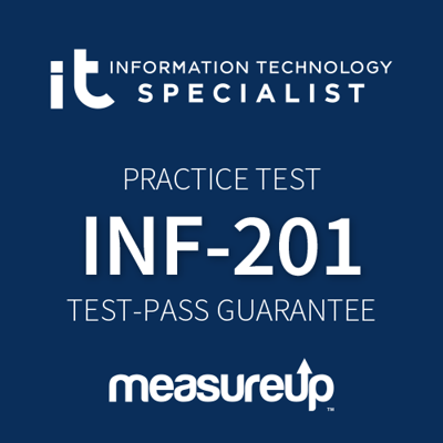 Pearson Practice Test INF-201 Information Technology Specialist Databases