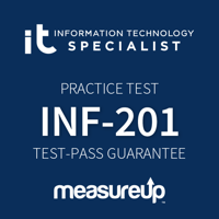 Pearson Practice Test INF-201 Information Technology Specialist Databases