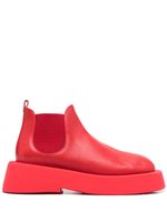 Marsèll bottines en cuir - Rouge - thumbnail