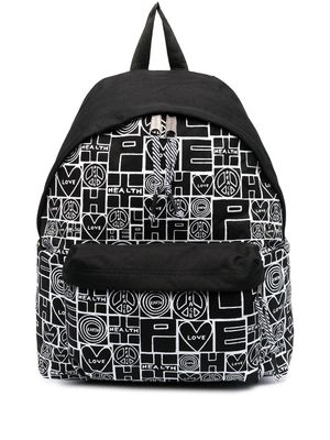 10 CORSO COMO sac à dos Peace & Love - Noir