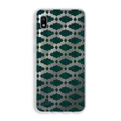 Moroccan tiles: Samsung Galaxy A10 Transparant Hoesje