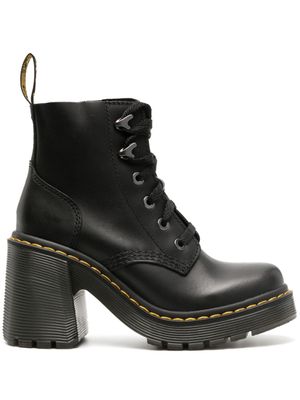 Dr. Martens bottines en cuir Jesy 86 mm à lacets - Noir