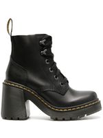 Dr. Martens bottines en cuir Jesy 86 mm à lacets - Noir