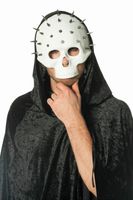 Masker doodskop met spikes - thumbnail