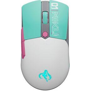 ASUS TUF Gaming Mini Wireless Mouse Hatsune Miku Edition muis Gamen Rechtshandig RF Wireless + Bluet