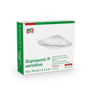 Suprasorb P sensitive border lite 10 x 10 (10 st)