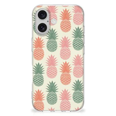 iPhone 16 plus | Siliconen Case | Ananas