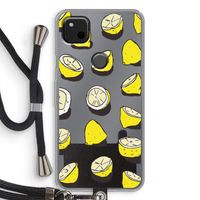When Life Gives You Lemons...: Pixel 4a Transparant Hoesje met koord