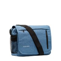 New Rebels ® Heaven25 - Medium Schoudertas A5 - Crossbodytas met flap - Soft Blauw