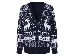 esmara Dames kerstvest (S (36/38), Marineblauw)